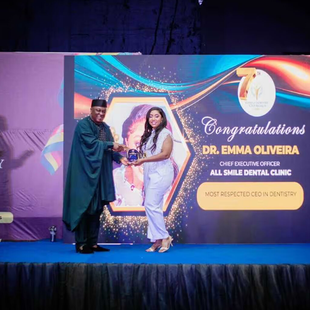 Dr. Emma Oliveira wins Ghana’s Most Respected CEO in Dentistry