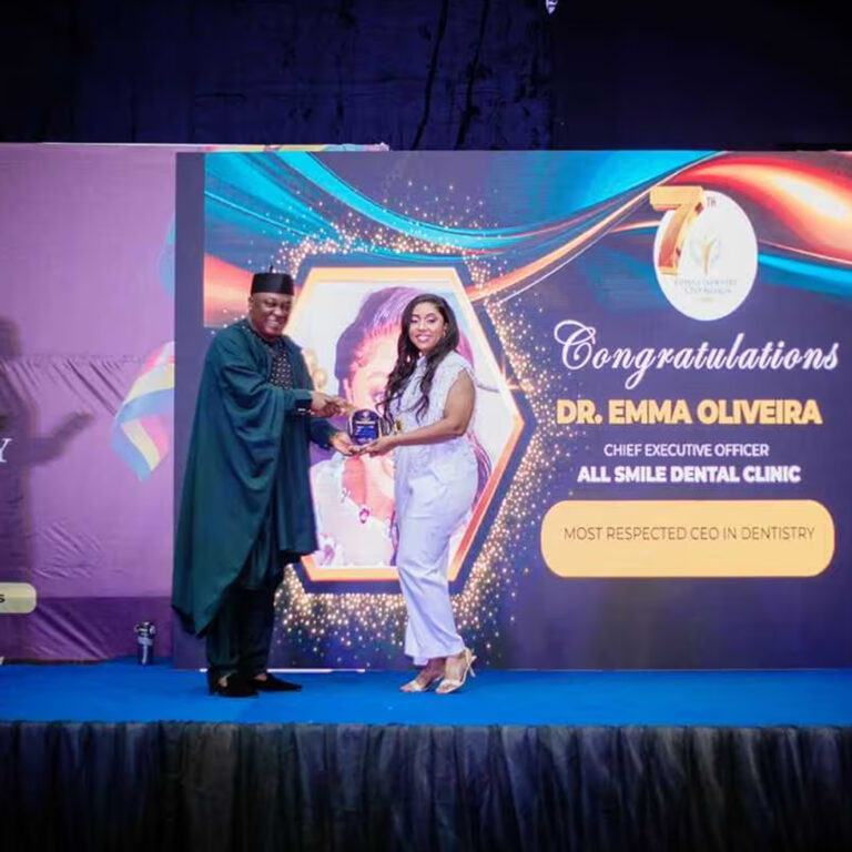 Dr. Emma Oliveira wins Ghana’s Most Respected CEO in Dentistry